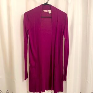 Alloy sweater cardigan